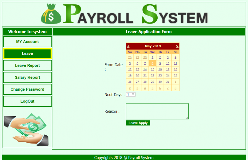 Payroll Management System Project In With Source Code Mcqstop