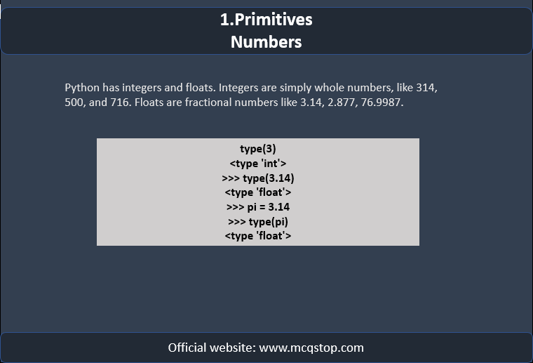python 3 Cheat Sheet 2020 for Beginners - MCQSTOP