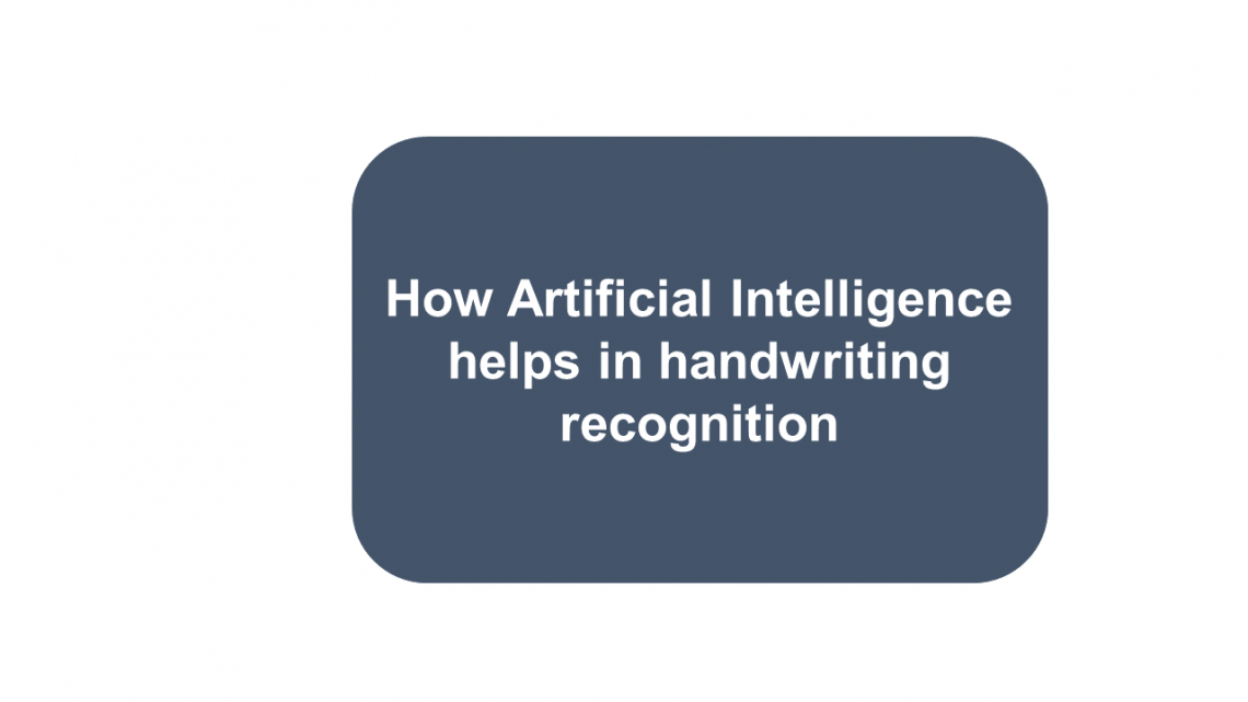 How Artificial Intelligence helps in handwriting recognition Circuit Diagram