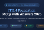 ITIL 4 Foundation MCQs with Answers 2026 - Feature Image -mcqstop