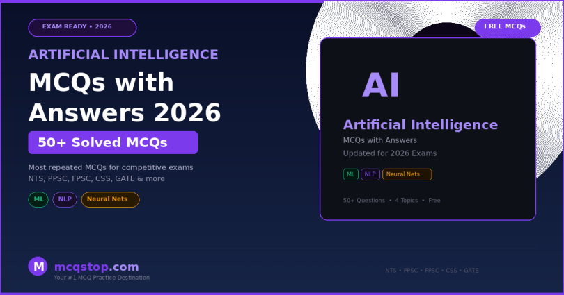 artificial Intelligence MCQs with Answers