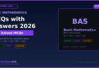 Basic Mathematics MCQs with Answers