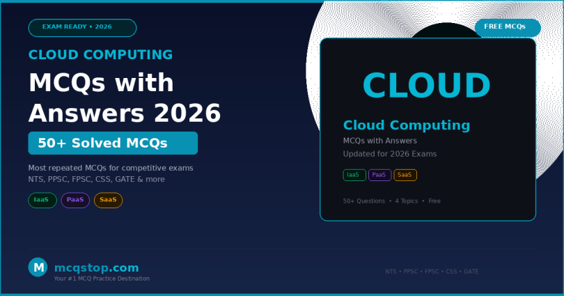 Cloud Computing MCQs with answers.