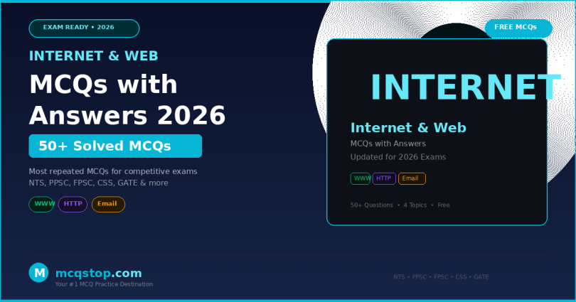 Internet & Web Technology MCQs with answers