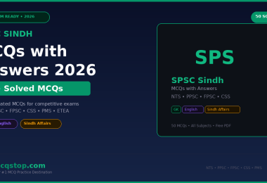 SPSC MCQs with answers